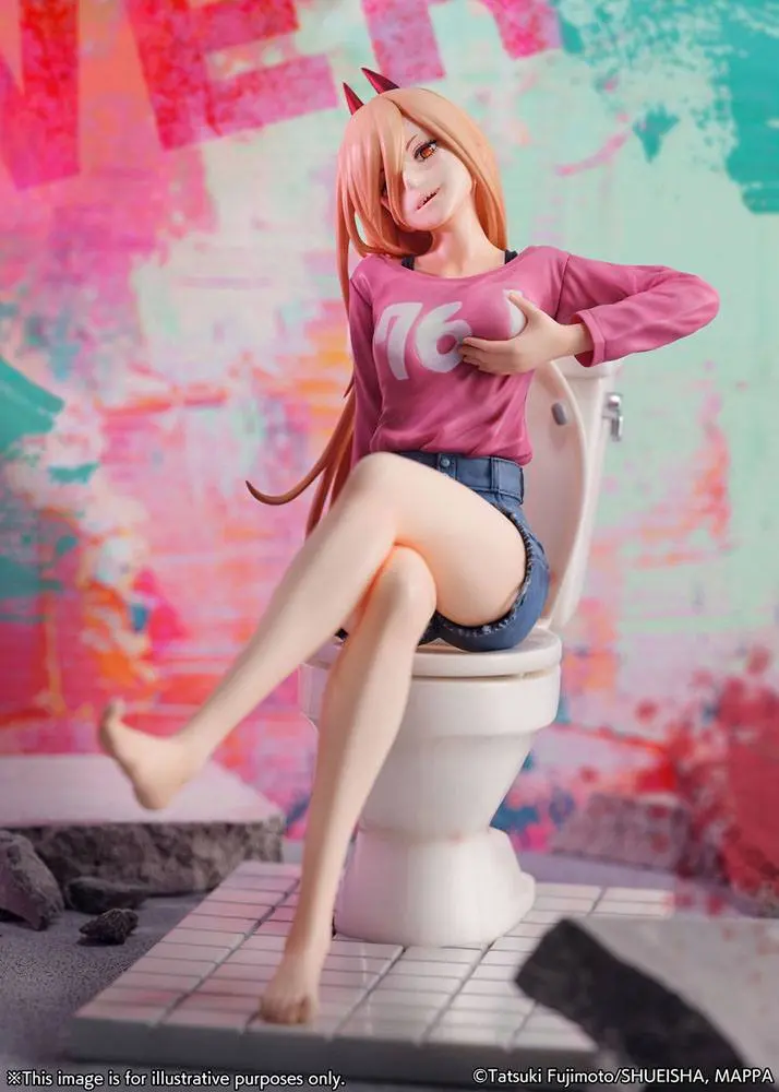 Chainsaw Man Statuie PVC 1/7 Power 18 cm poza produsului