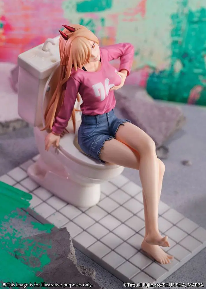 Chainsaw Man Statuie PVC 1/7 Power 18 cm poza produsului