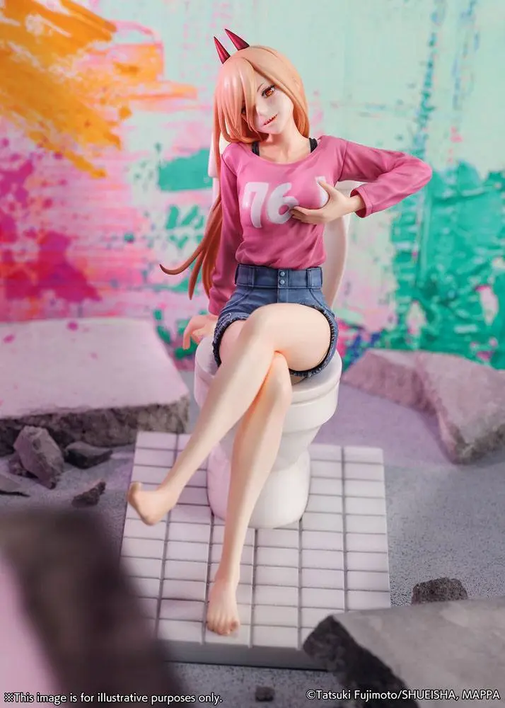 Chainsaw Man Statuie PVC 1/7 Power 18 cm poza produsului