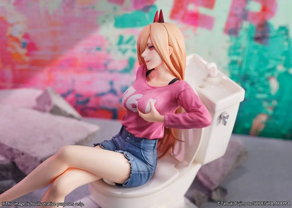 Chainsaw Man Statuie PVC 1/7 Power 18 cm poza produsului