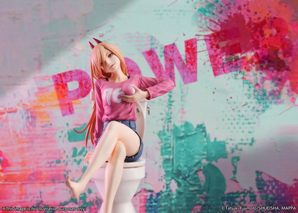Chainsaw Man Statuie PVC 1/7 Power 18 cm poza produsului