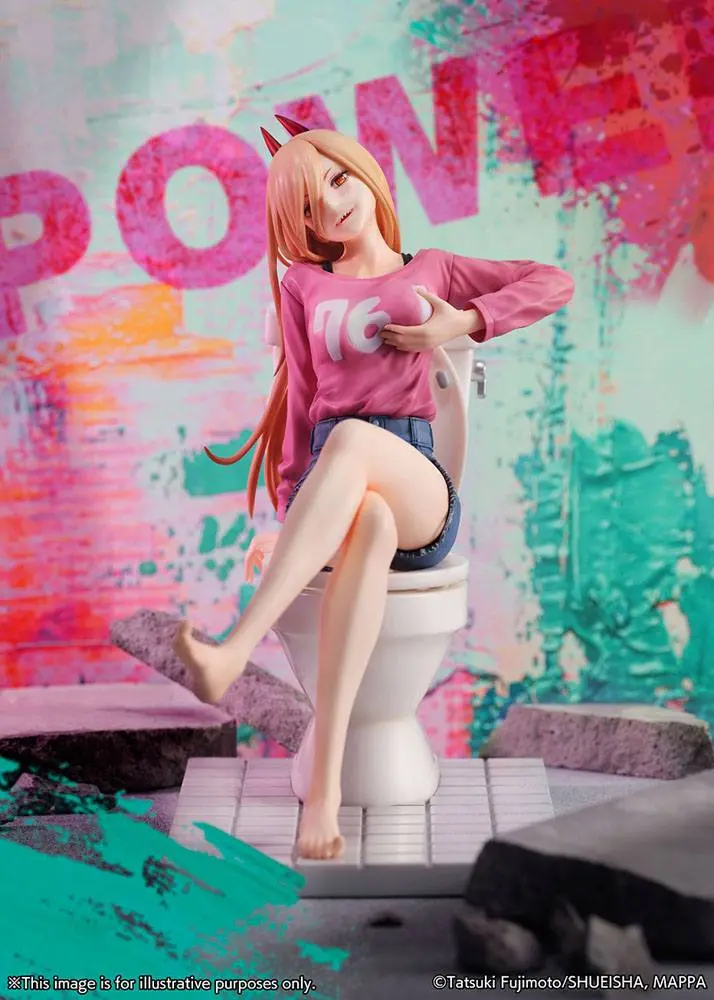 Chainsaw Man Statuie PVC 1/7 Power 18 cm poza produsului
