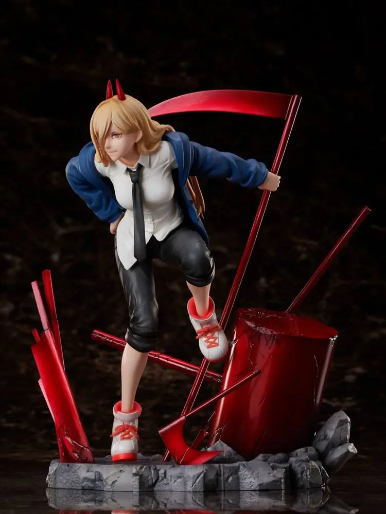 Statuie PVC Chainsaw Man 1/7 Power 22 cm poza produsului