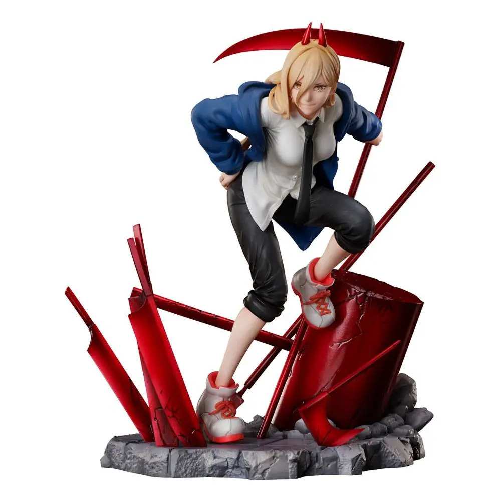 Statuie PVC Chainsaw Man 1/7 Power 22 cm poza produsului