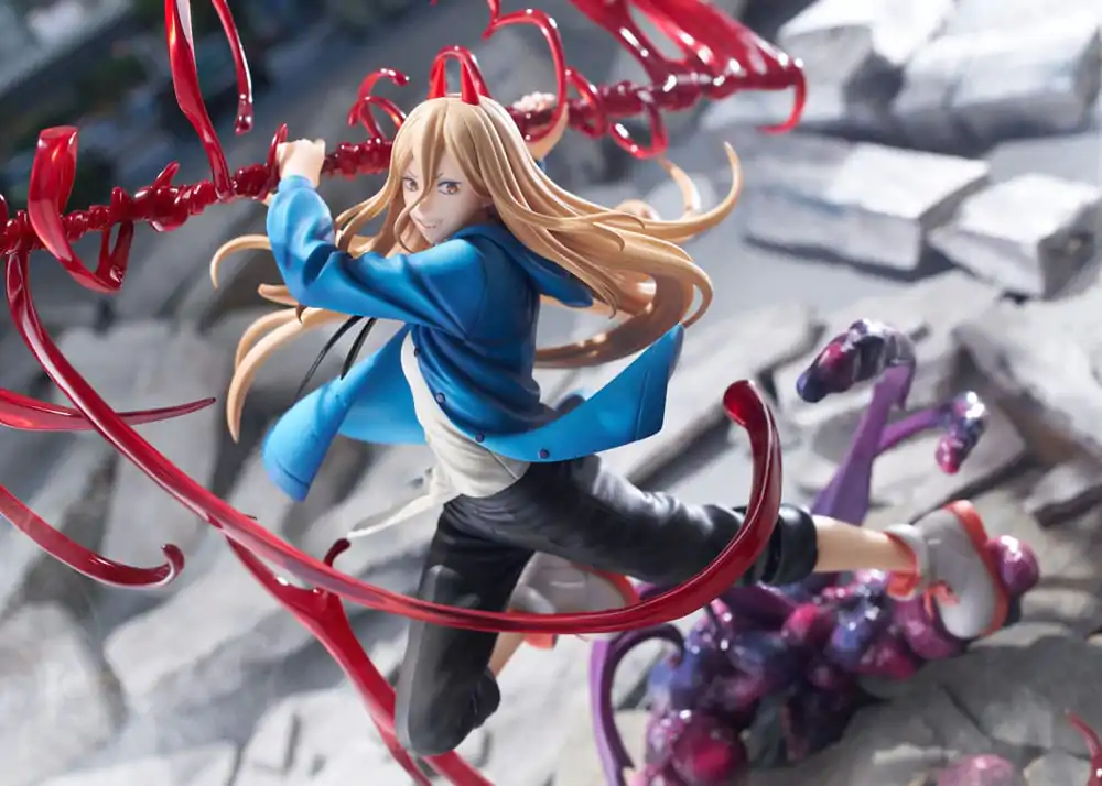 Statuie PVC Chainsaw Man 1/7 Power 30 cm poza produsului