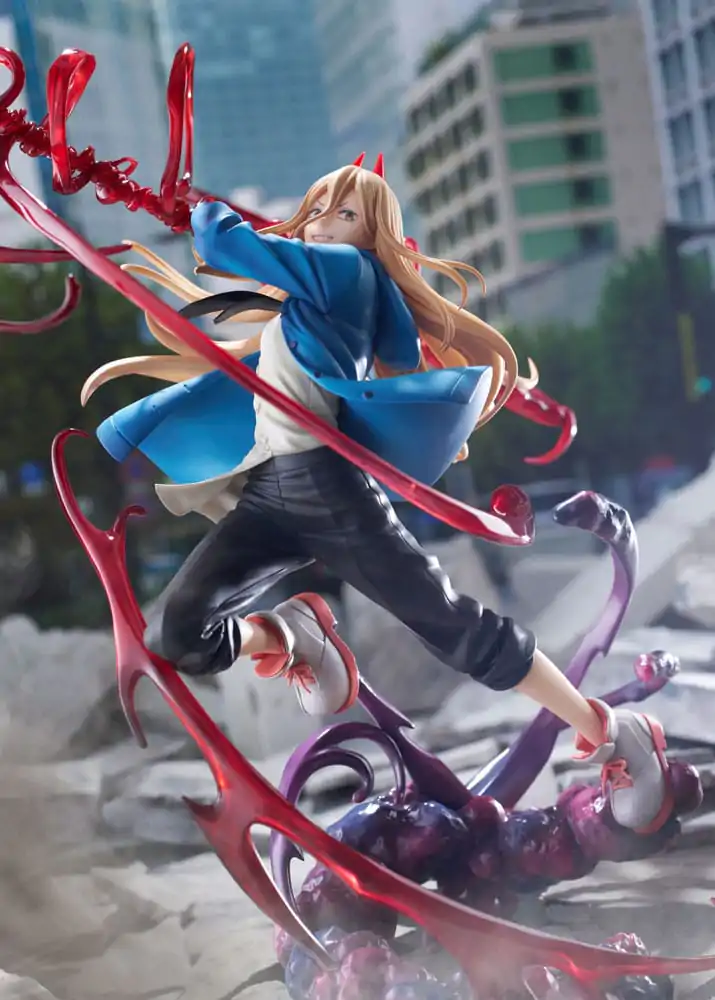 Statuie PVC Chainsaw Man 1/7 Power 30 cm poza produsului