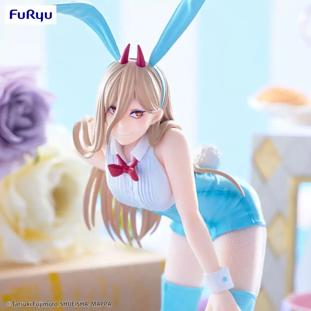 Chainsaw Man BiCute Bunnies Statuie PVC Power Light Blue Color Ver. 30 cm poza produsului