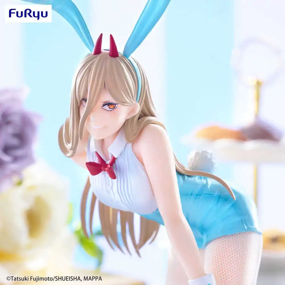 Chainsaw Man BiCute Bunnies Statuie PVC Power Light Blue Color Ver. 30 cm poza produsului