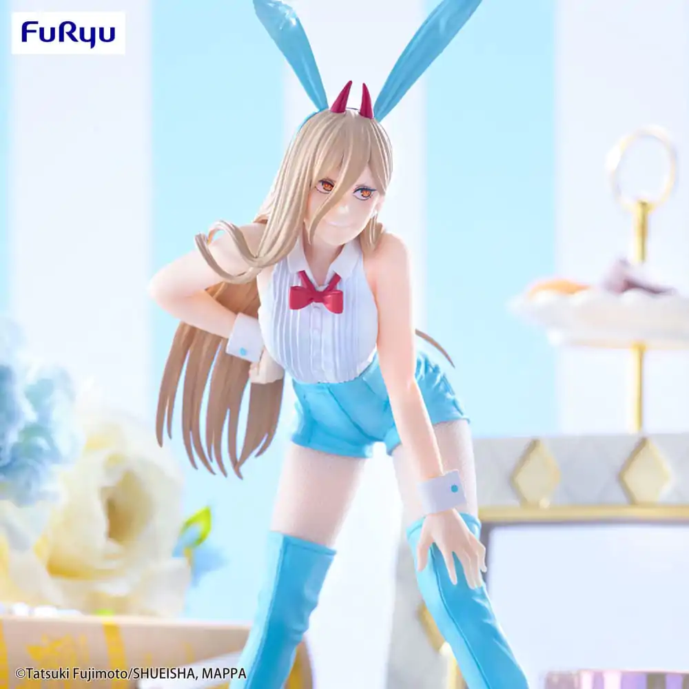 Chainsaw Man BiCute Bunnies Statuie PVC Power Light Blue Color Ver. 30 cm poza produsului