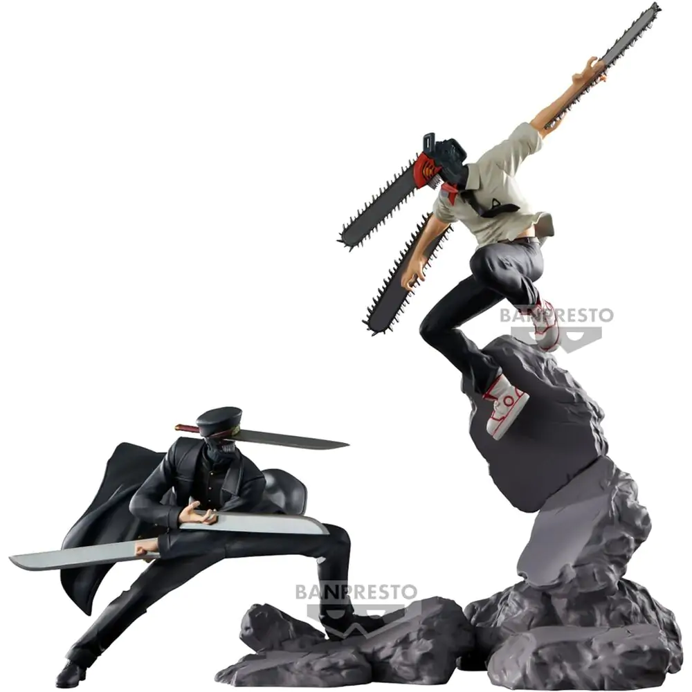 Chainsaw Man Combinatie Lupta Sabie Samurai figurina 10cm poza produsului