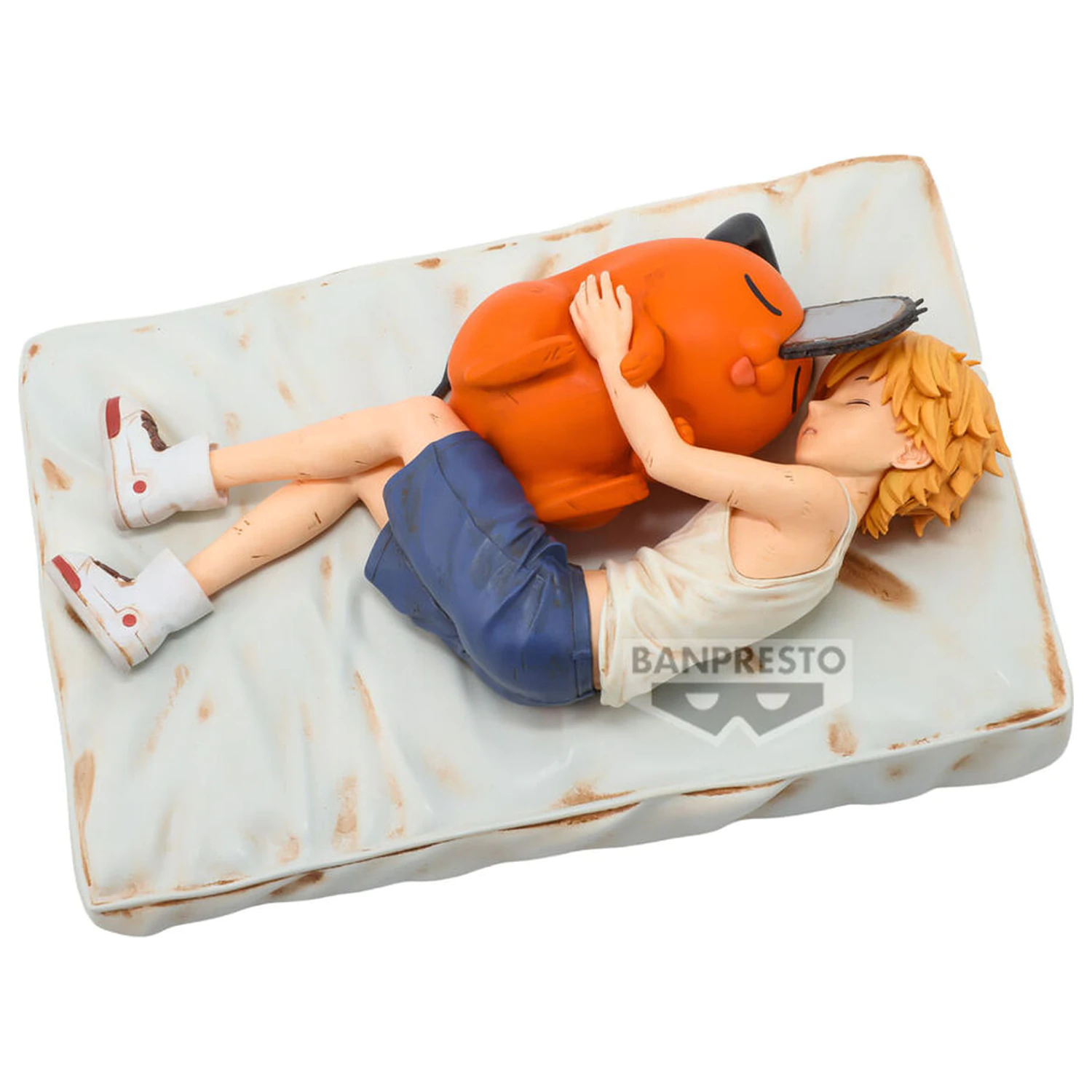Chainsaw Man Denji & Pochita Break Time figurina 14cm poza produsului