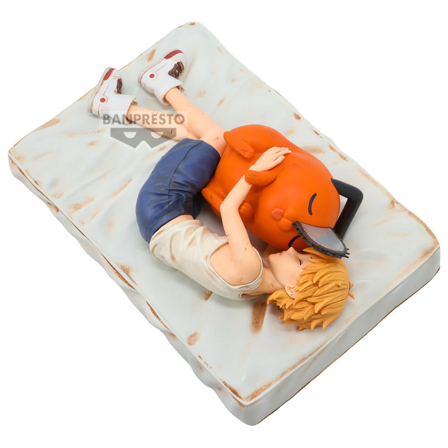 Chainsaw Man Denji & Pochita Break Time figurina 14cm poza produsului