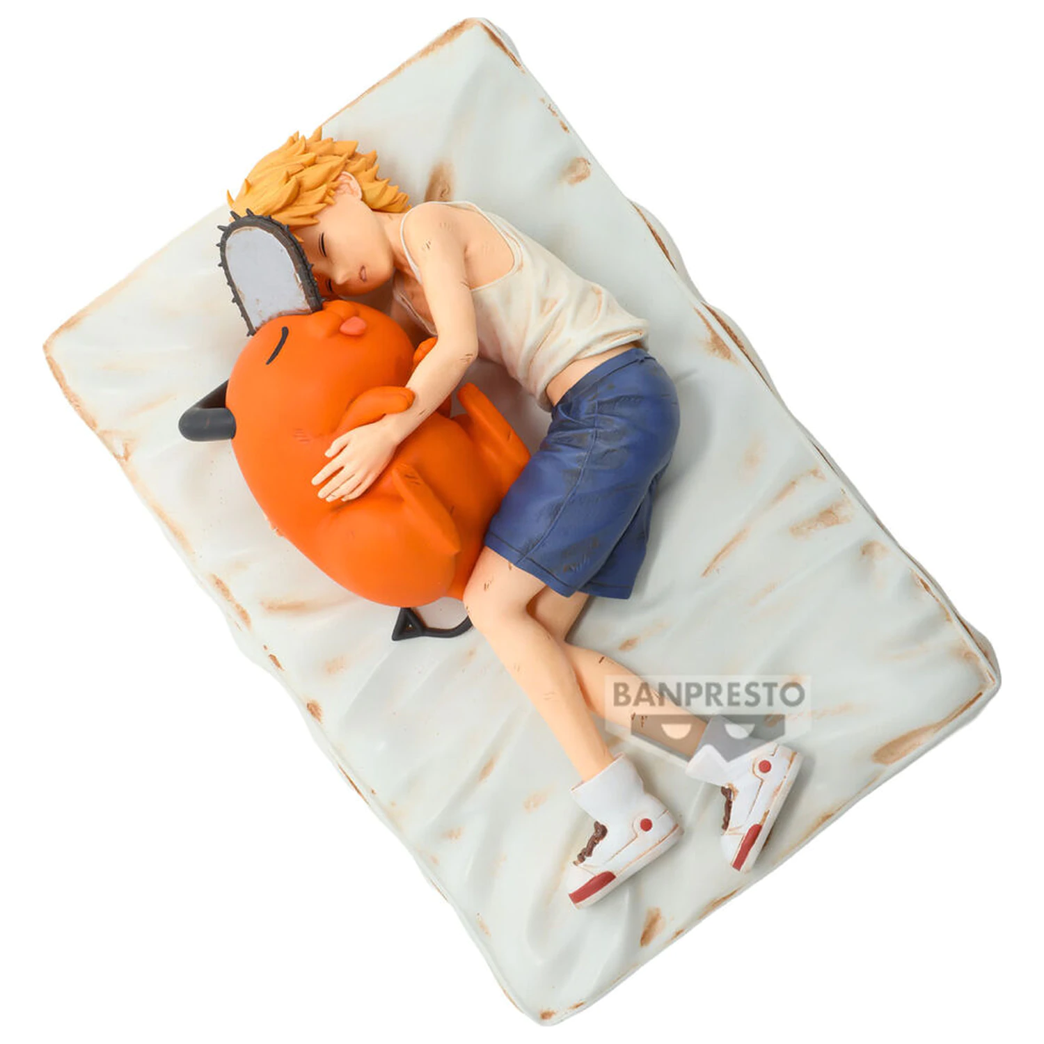 Chainsaw Man Denji & Pochita Break Time figurina 14cm poza produsului