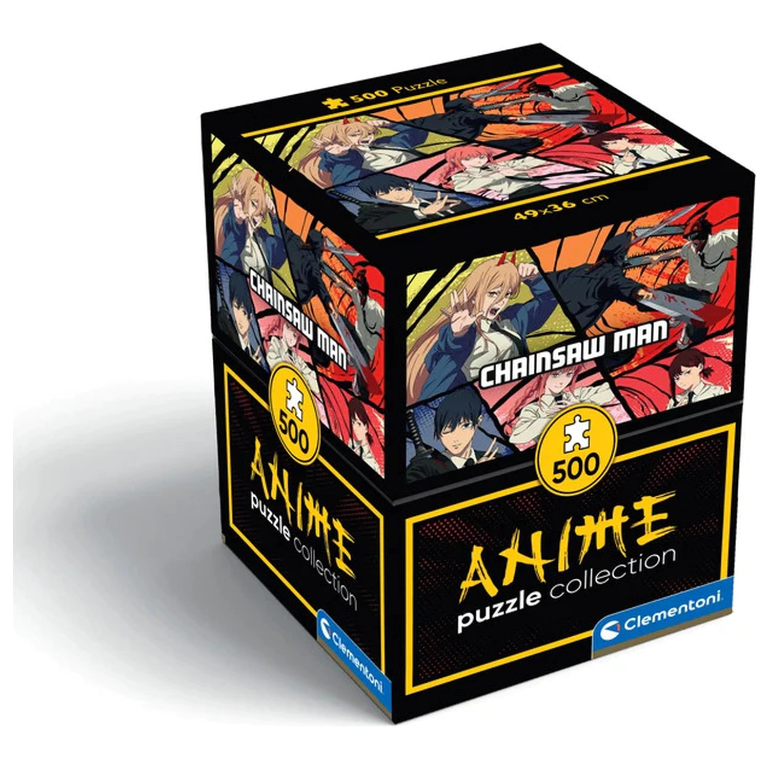 Chainsaw Man Devil Hunter Puzzle cub cu 500 piese poza produsului