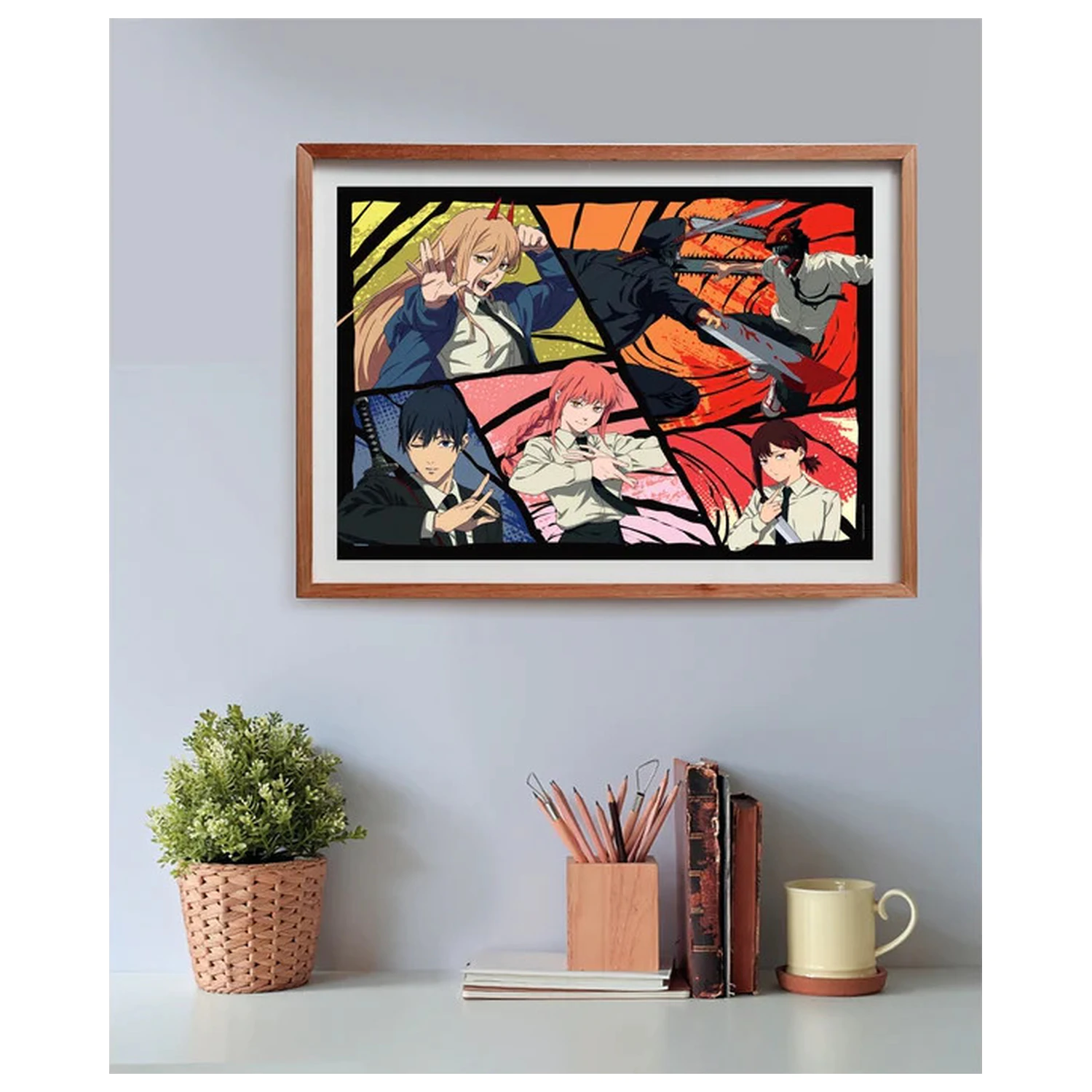 Chainsaw Man Devil Hunter Puzzle cub cu 500 piese poza produsului