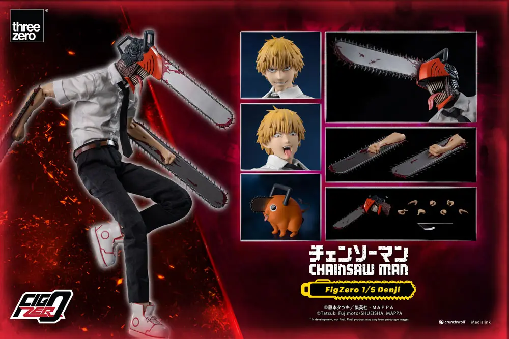 Chainsaw Man FigZero Figurina de actiune 1/6 Denji 29 cm poza produsului