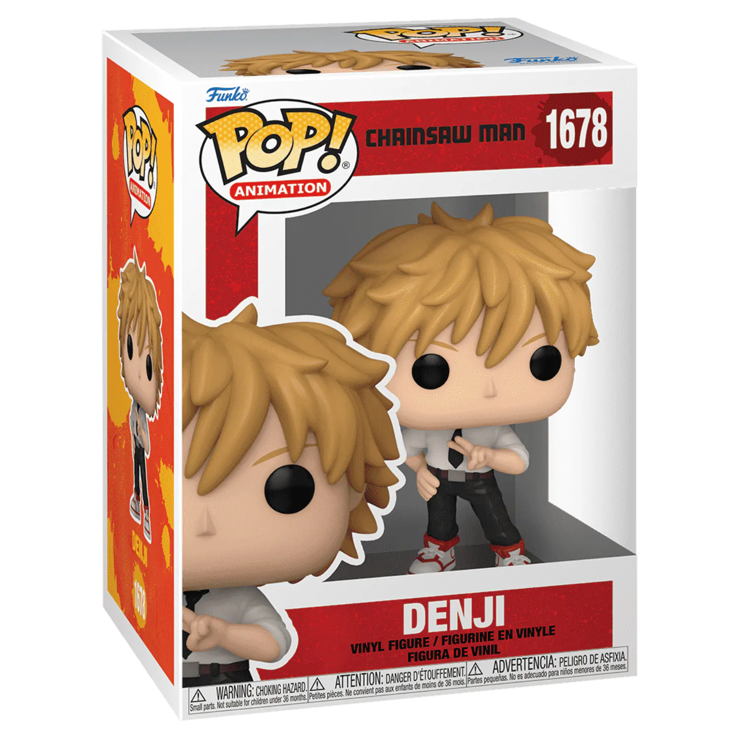 Chainsaw Man Funko POP! Figurină de Vinil Animație Denji 9 cm poza produsului