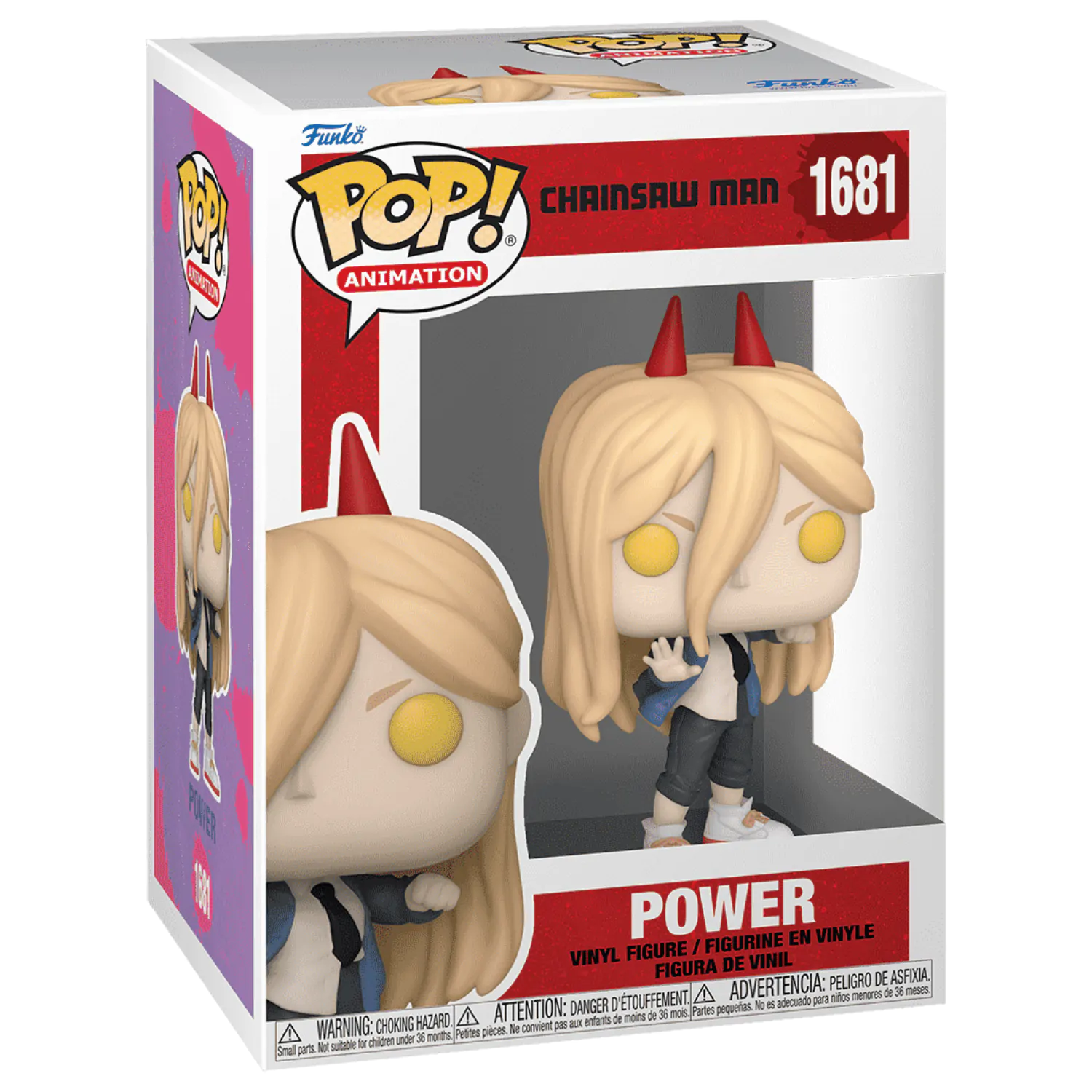 Chainsaw Man Funko POP! Animation Figurina de Vinil Power 9 cm poza produsului