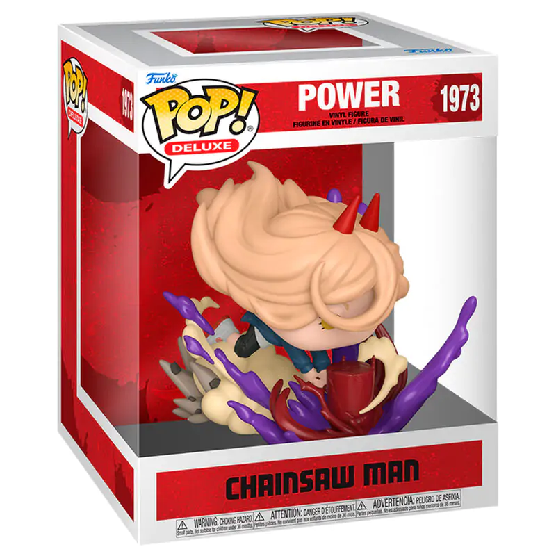 Chainsaw Man Funko POP! Deluxe Vinyl Figure Power (Blood Mallet) 16 cm Figurina de Vinil poza produsului