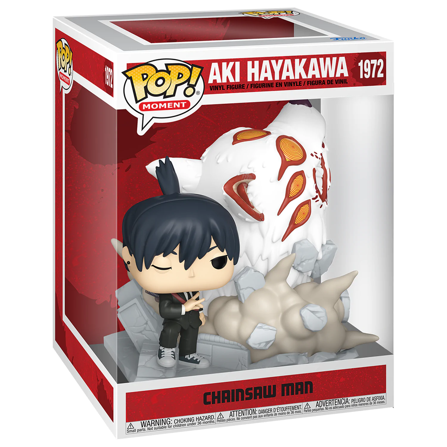 Chainsaw Man Funko POP Moments Figurina Vinyl Aki (Fox Devil) 9 cm poza produsului