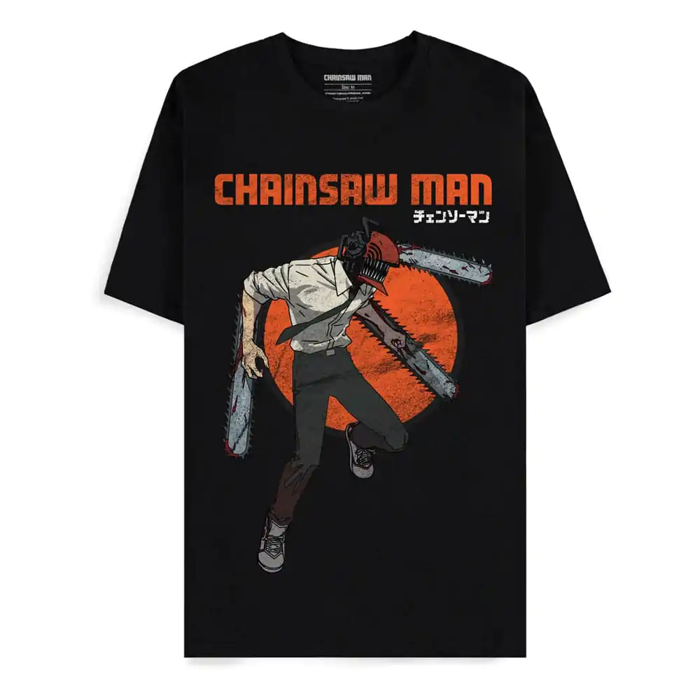 Chainsaw Man T-Shirt Mod Atac poza produsului