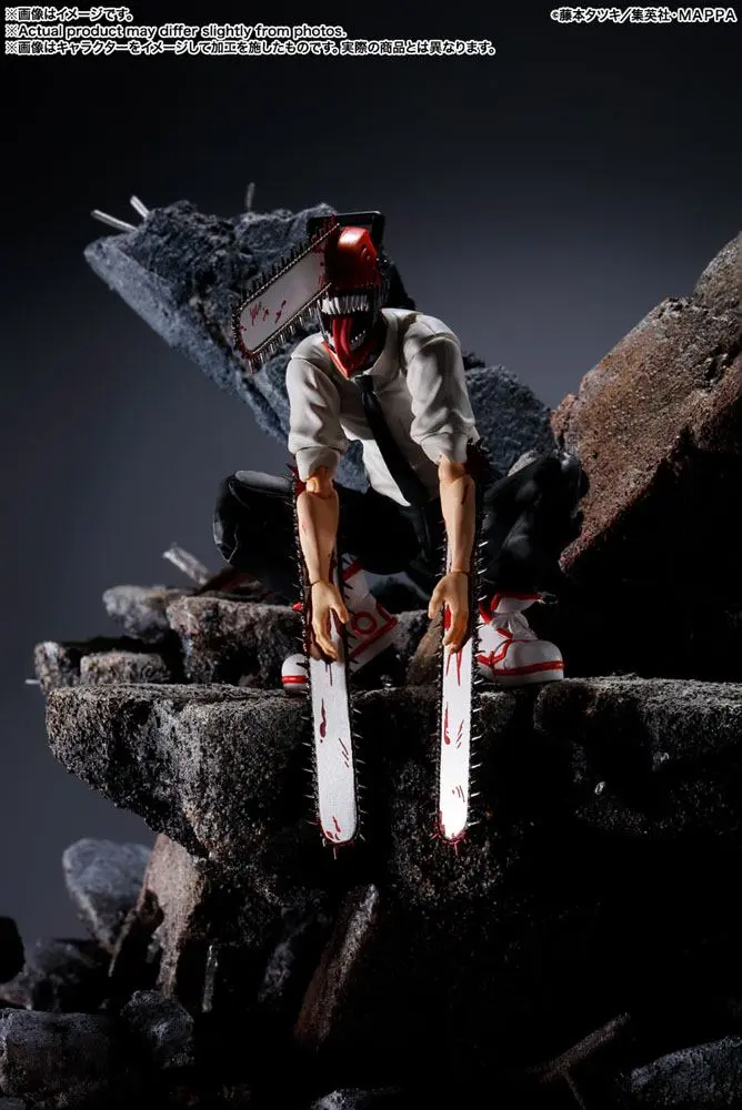 Figurină de acțiune Chainsaw Man S.H. Figuarts Chainsaw Man 15 cm poza produsului