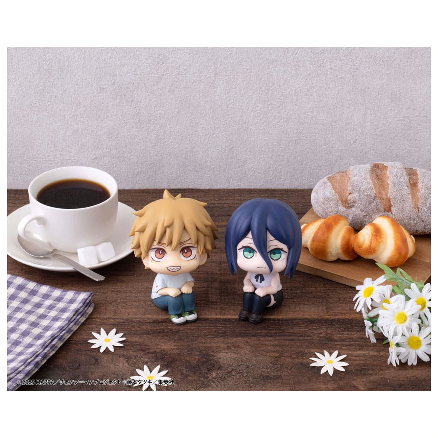 Chainsaw Man The Movie: Reze Arc Look Up statui PVC Denji & Reze Set (cu cadou) 11 cm poza produsului