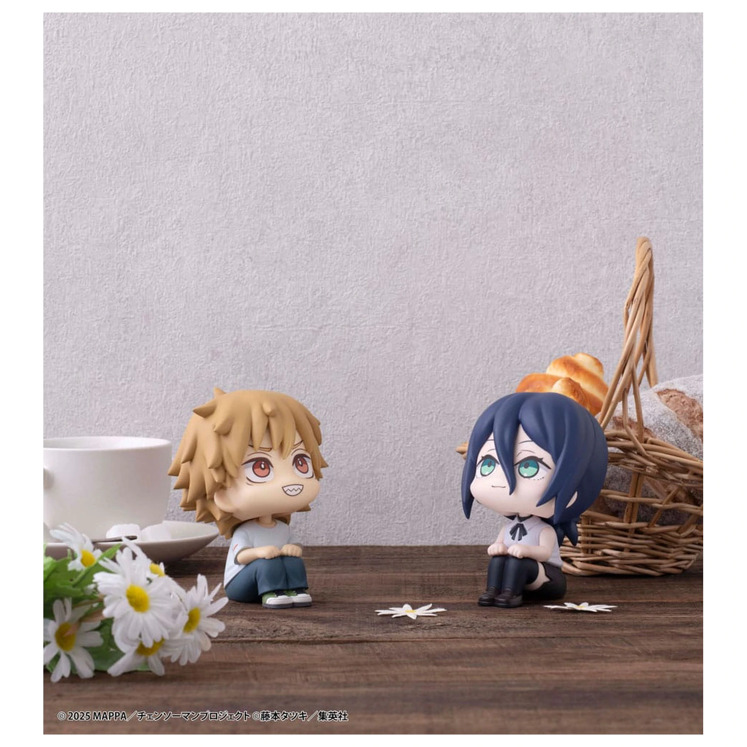 Chainsaw Man The Movie: Reze Arc Look Up statui PVC Denji & Reze Set (cu cadou) 11 cm poza produsului