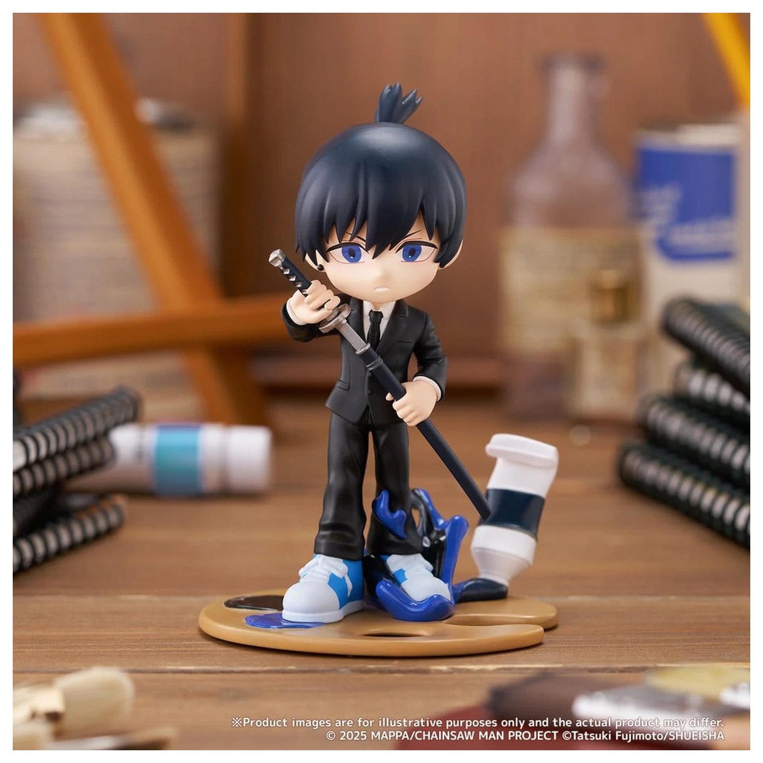 Chainsaw Man The Movie: Reze Arc PalVerse PVC Statuie Aki Hayakawa 11 cm poza produsului