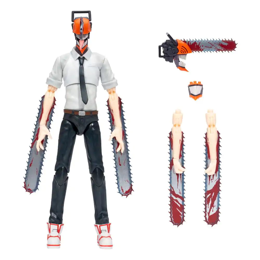 Figurină de acțiune anime completă Chainsaw Man 17 cm poza produsului