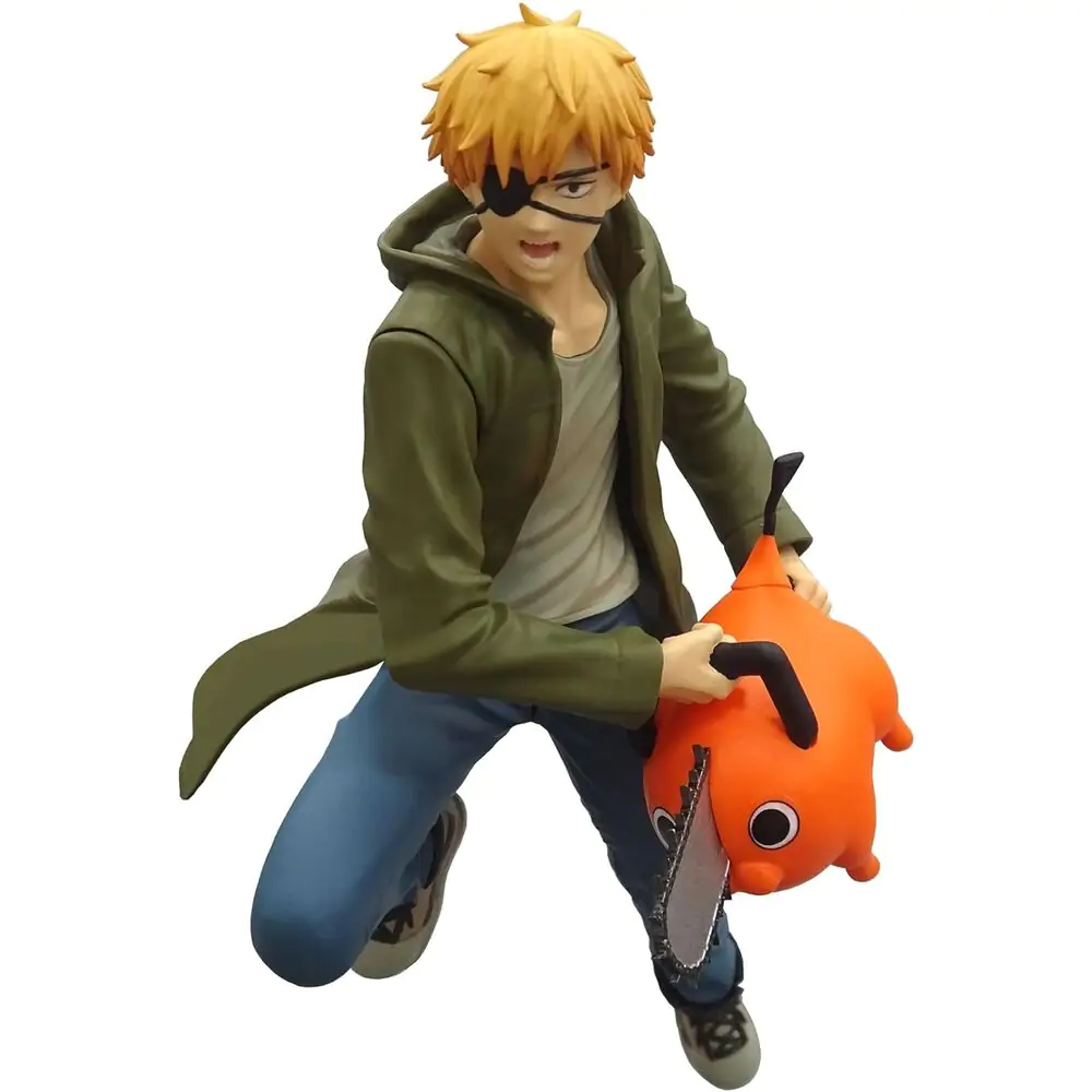 Figurină Chainsaw Man Vibration Star Denji & Pochita 14cm poza produsului