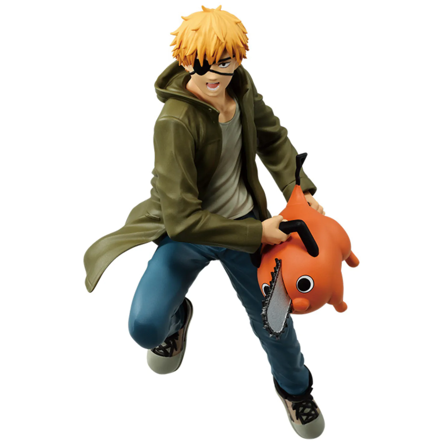 Figurină Chainsaw Man Vibration Star Denji & Pochita 14cm poza produsului