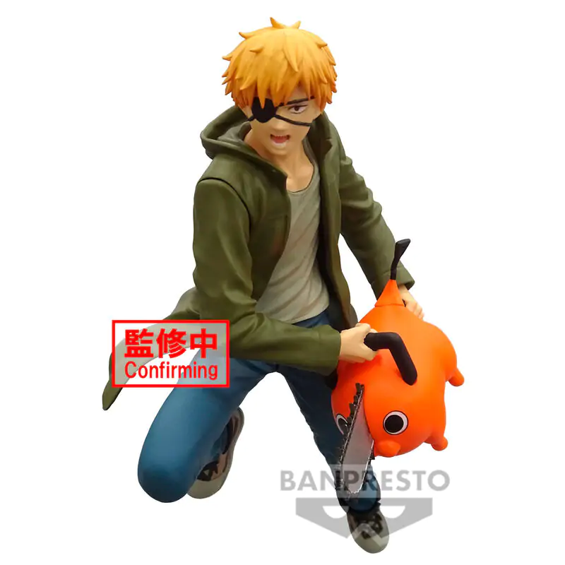 Figurină Chainsaw Man Vibration Star Denji & Pochita 14cm poza produsului