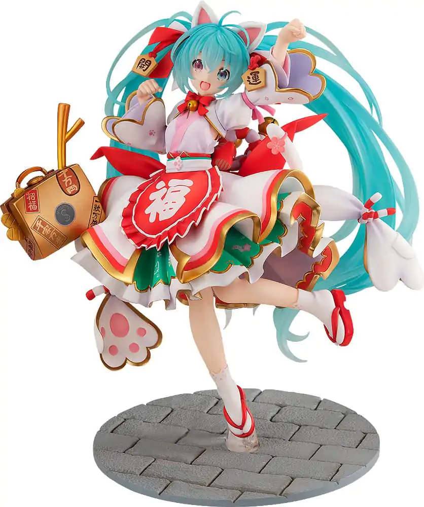 Seria Vocală Personaje 01: Hatsune Miku Statuie PVC 1/7 Hatsune Miku: Maneki Miku Ver. 23 cm poza produsului