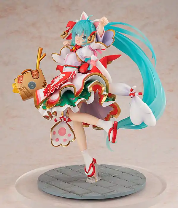 Seria Vocală Personaje 01: Hatsune Miku Statuie PVC 1/7 Hatsune Miku: Maneki Miku Ver. 23 cm poza produsului