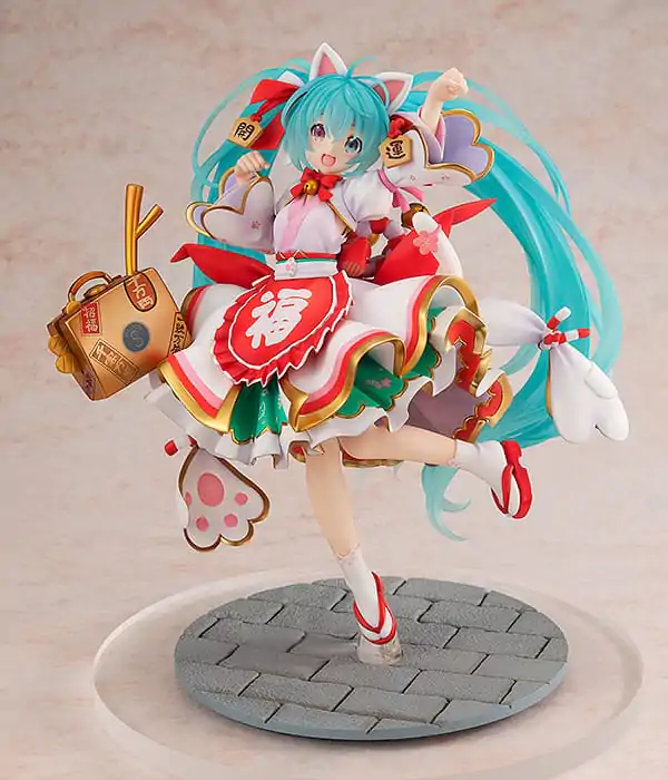 Seria Vocală Personaje 01: Hatsune Miku Statuie PVC 1/7 Hatsune Miku: Maneki Miku Ver. 23 cm poza produsului