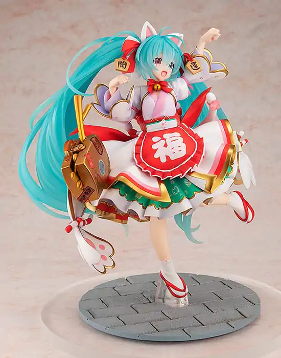 Seria Vocală Personaje 01: Hatsune Miku Statuie PVC 1/7 Hatsune Miku: Maneki Miku Ver. 23 cm poza produsului