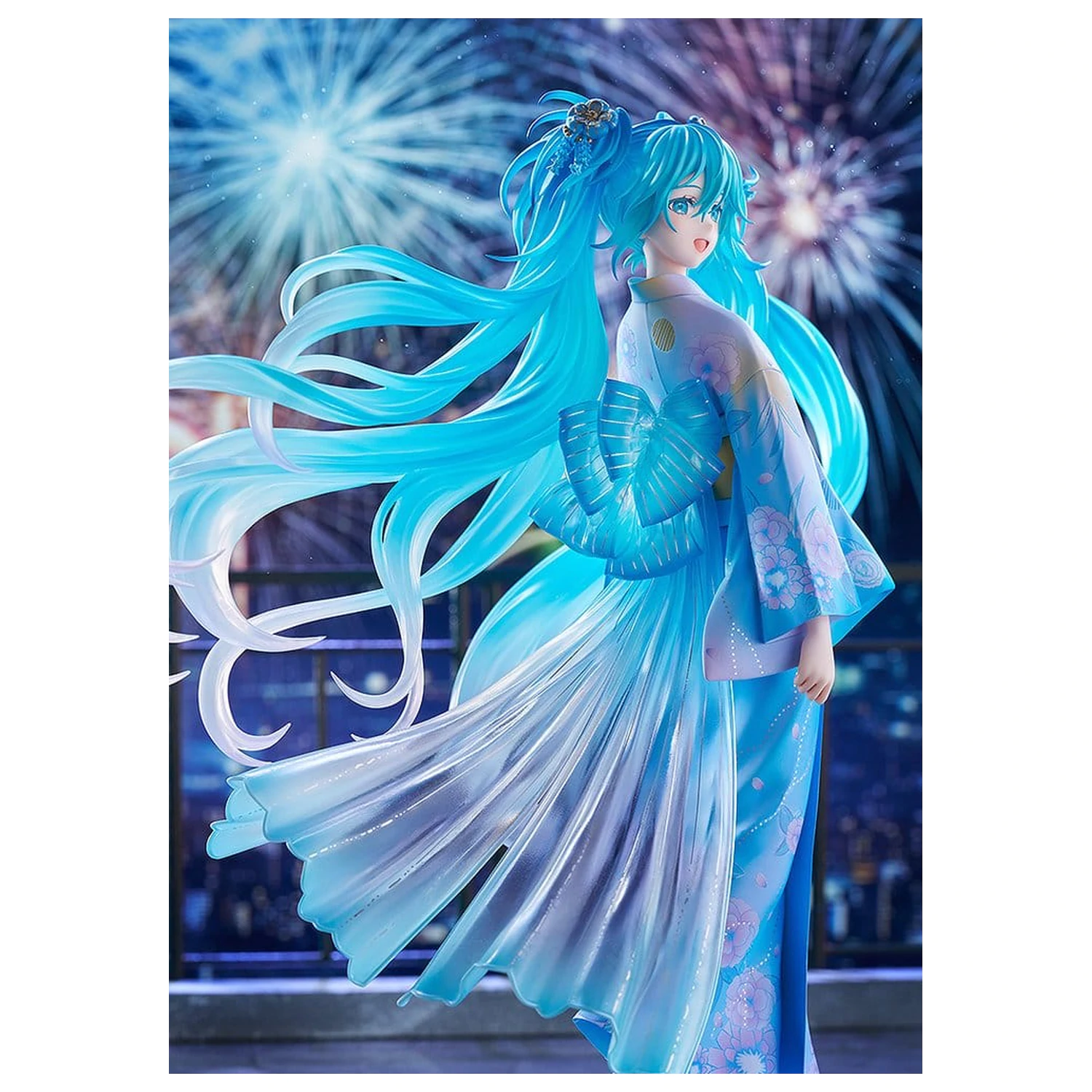 Character Vocal Series 01: Hatsune Miku Figurină din PVC 1/7 Music & Fire Works Ver. 23 cm poza produsului