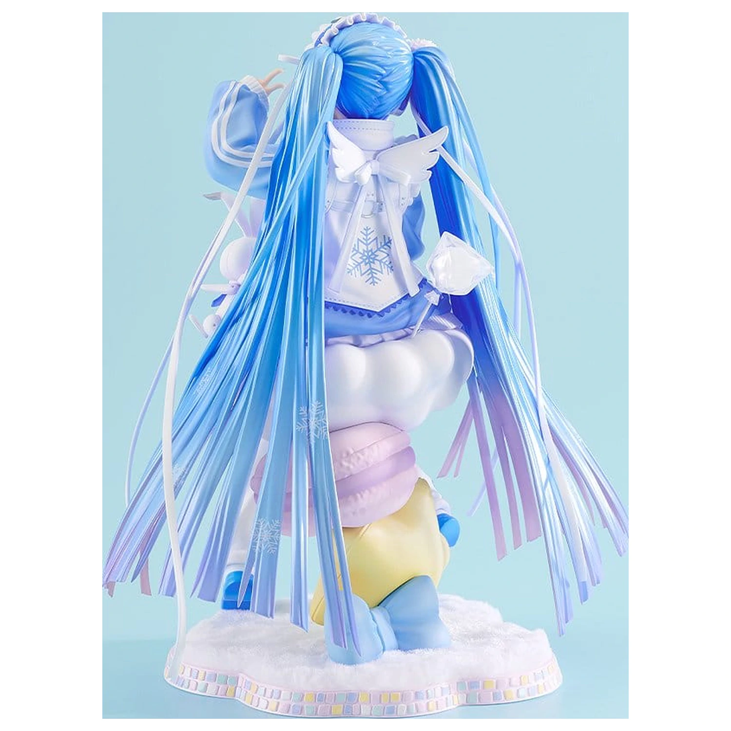 Character Vocal Series 01: Hatsune Miku Statuie PVC 1/7 Snow Miku: Yukiiro Pop Ver. 24 cm poza produsului