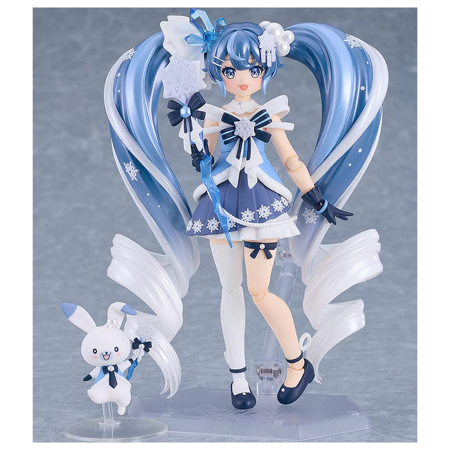 Character Vocal Series 01: Hatsune Miku Figma Figurina de actiune Snow Miku: Crystal Snow Ver. 13 cm poza produsului