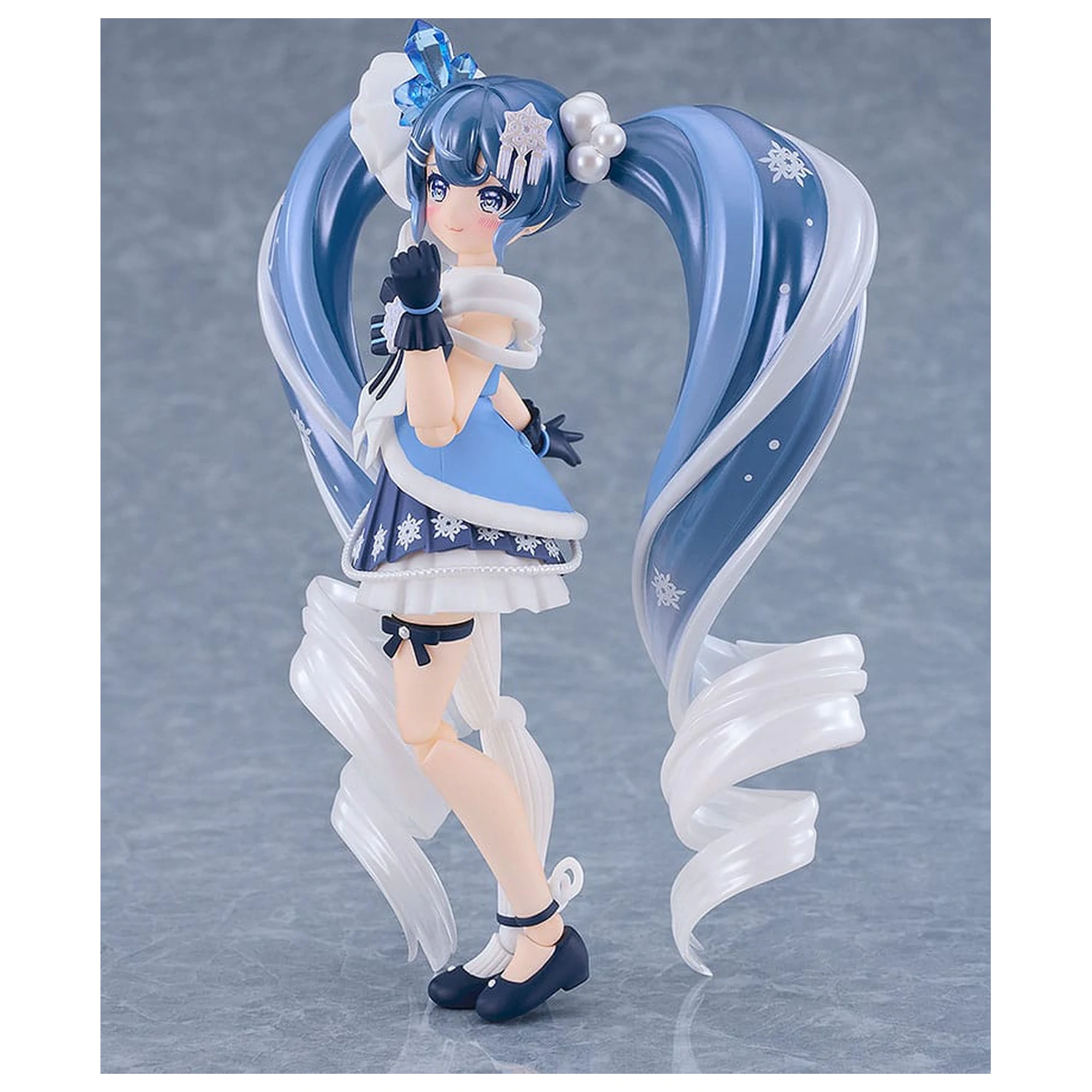 Character Vocal Series 01: Hatsune Miku Figma Figurina de actiune Snow Miku: Crystal Snow Ver. 13 cm poza produsului