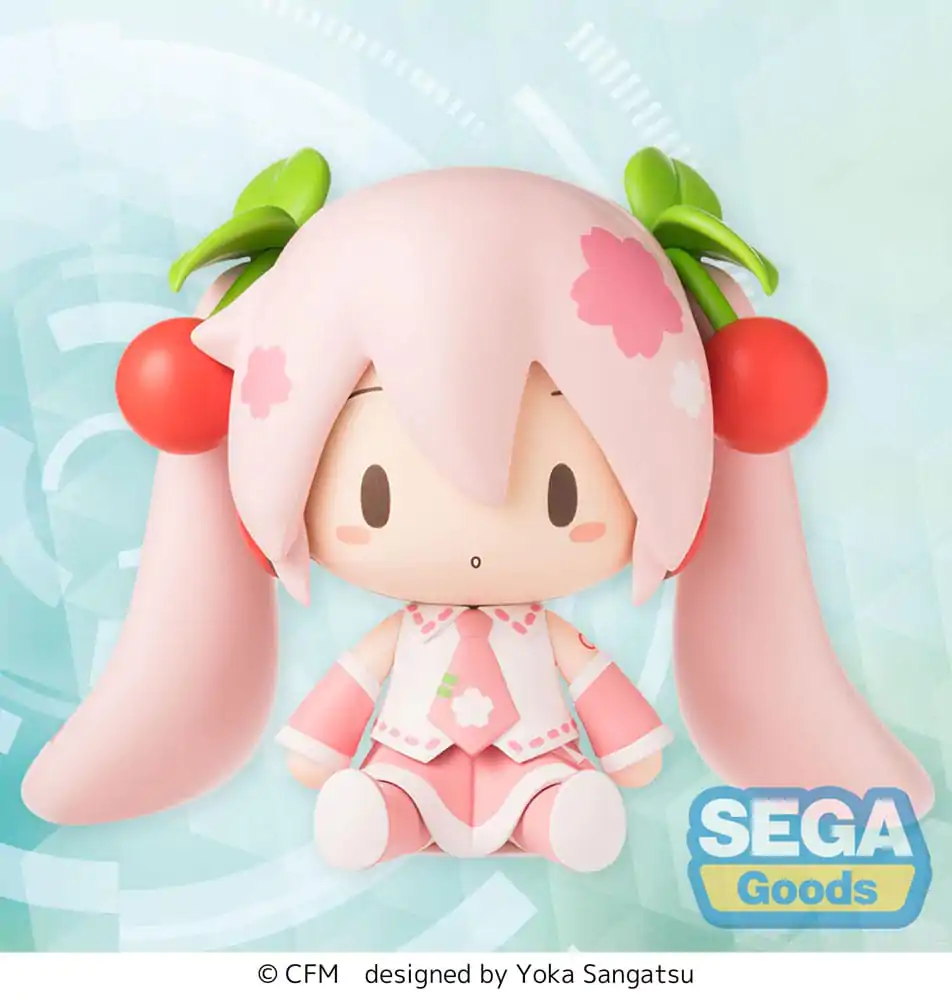 Character Vocal Series 01: Hatsune Miku figurina Chibi Fuwa Petit Sakura Miku 8 cm poza produsului