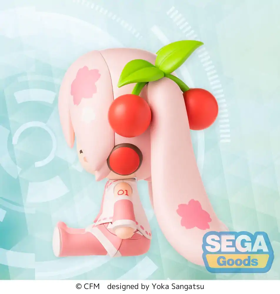 Character Vocal Series 01: Hatsune Miku figurina Chibi Fuwa Petit Sakura Miku 8 cm poza produsului