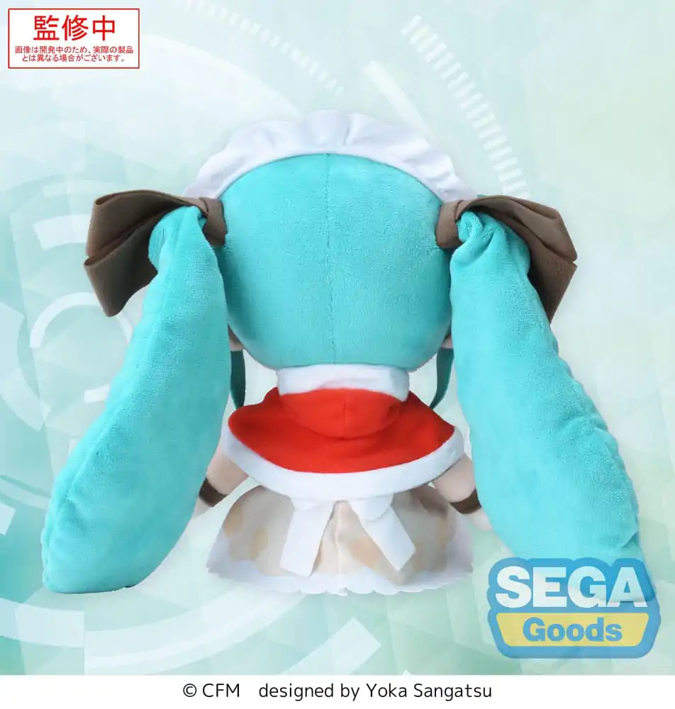 Character Vocal Series 01: Hatsune Miku Fuwa Petit Figurină de pluș Hatsune Miku Christmas 2025 M 22 cm poza produsului