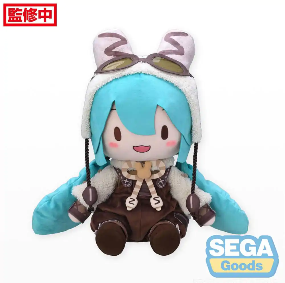 Character Vocal Series 01: Hatsune Miku Fuwa Petit Figurina de pluș Hatsune Miku Marshmallow Hot Cocoa Ver. LL 45 cm poza produsului