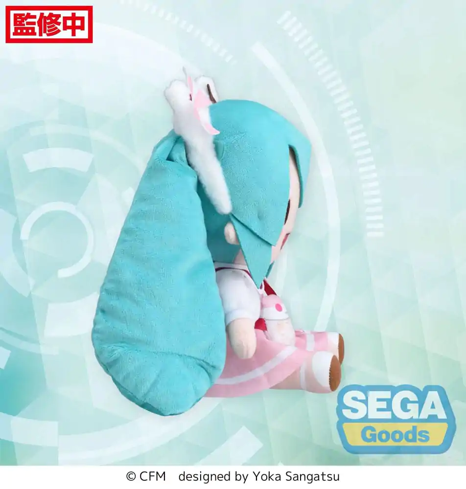 Seria Vocală de Personaje 01: Hatsune Miku Figurina de pluș Fuwa Petit Hatsune Miku Theme Park Ver. M 25 cm poza produsului