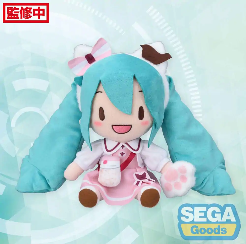 Seria Vocală de Personaje 01: Hatsune Miku Figurina de pluș Fuwa Petit Hatsune Miku Theme Park Ver. M 25 cm poza produsului