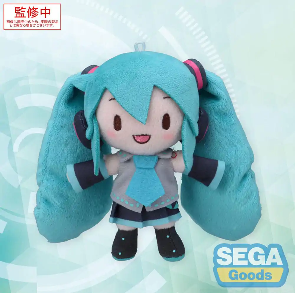 Character Vocal Series 01: Hatsune Miku Fuwa Petit Mini Figurina de pluș Hatsune Miku (EX) 14 cm poza produsului