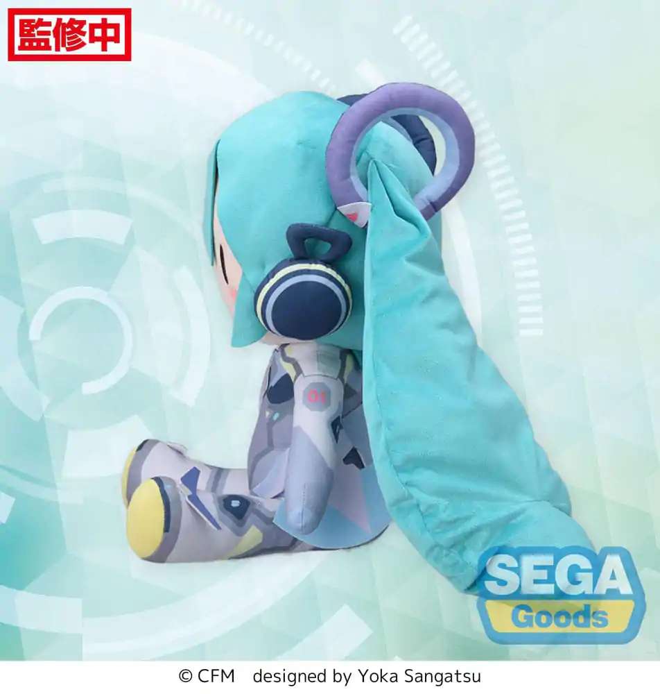 Seria Vocală Personaj 01: Hatsune Miku Figurina de pluș Fuwa Petit Hatsune Miku Miku with You 2024 Ver. LL 40 cm poza produsului