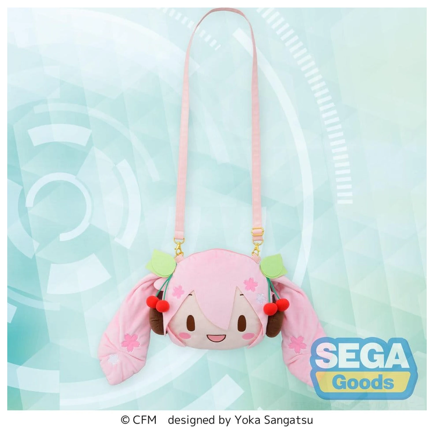 Character Vocal Series 01: Hatsune Miku geanta de umar fuwa petit Sakura Miku Face (M) poza produsului